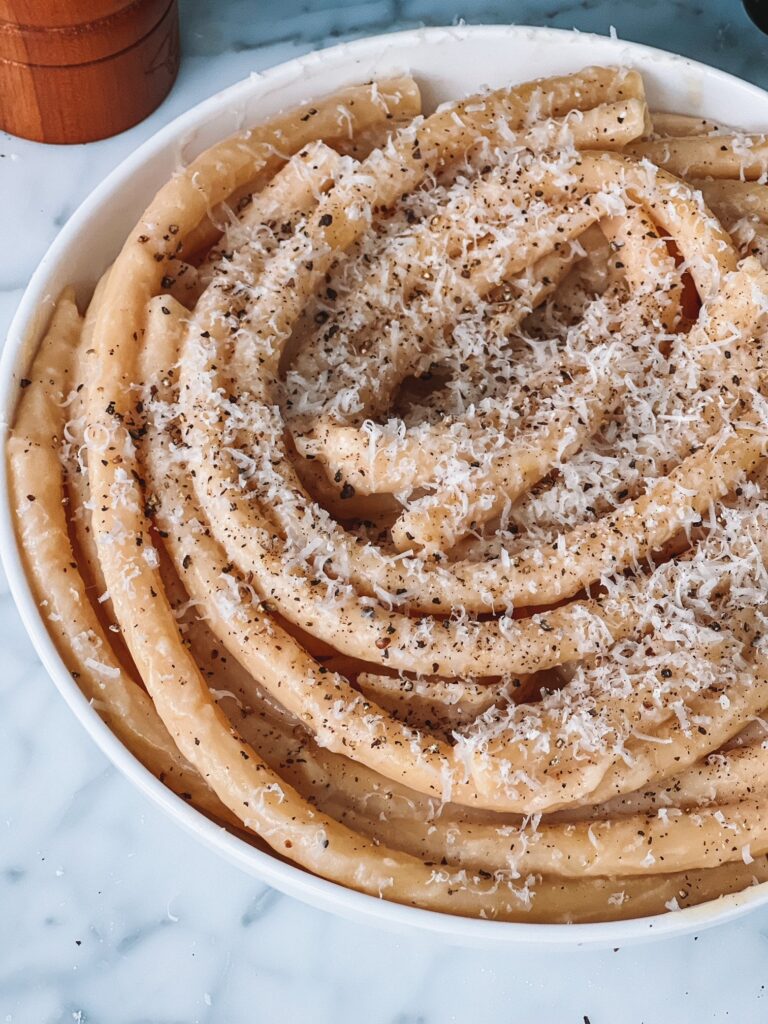 creamy miso pasta 