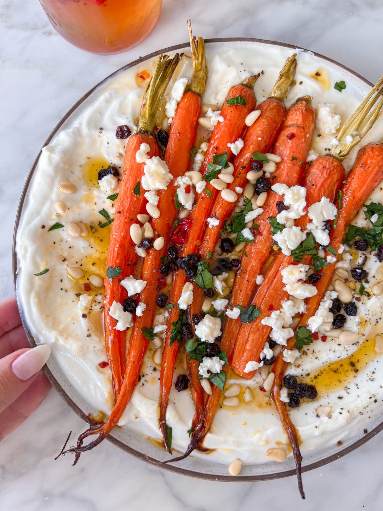 honey glazed citrus carrots